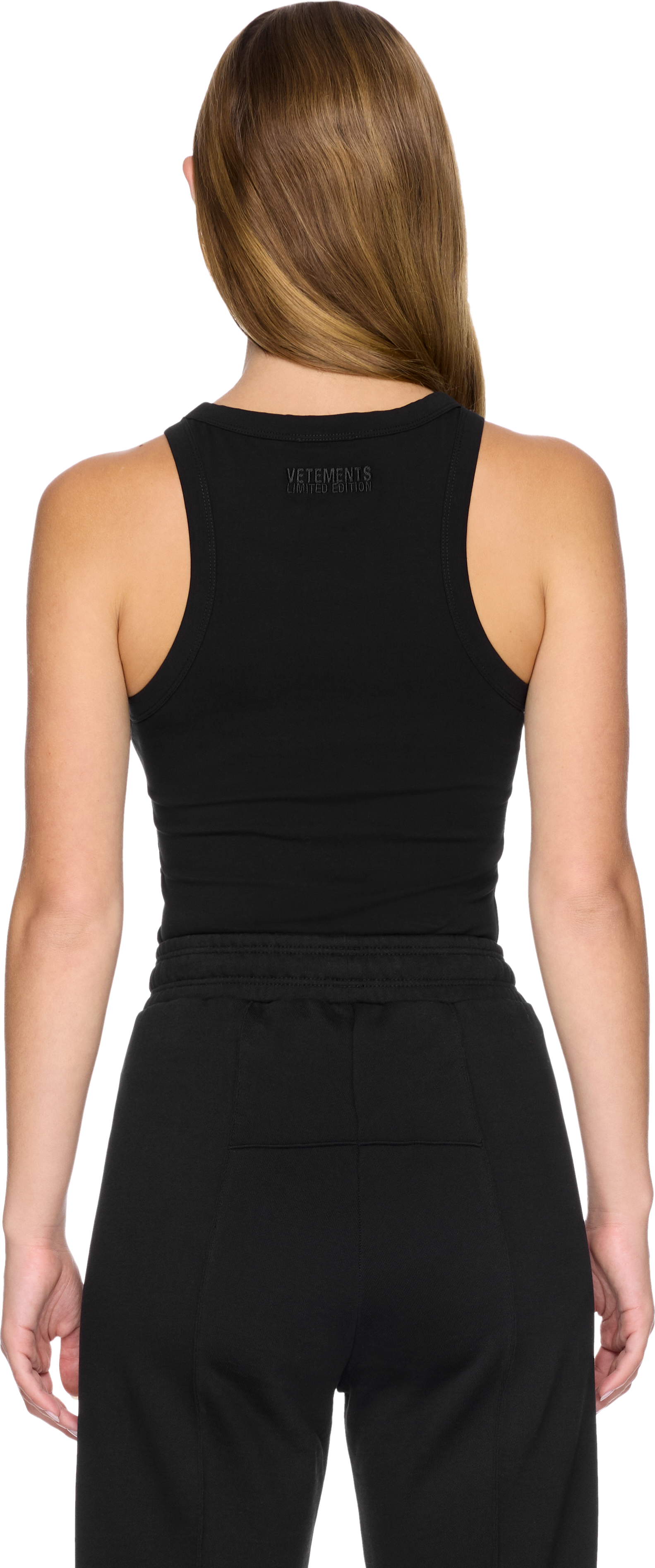 VETEMENTS Embroidered Logo Tank Top