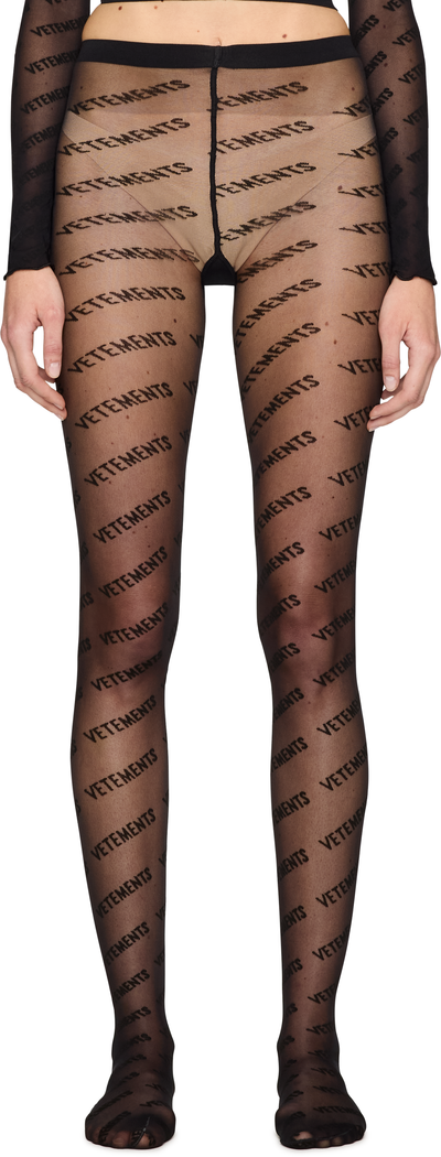 VETEMENTS Logo Stockings Pants