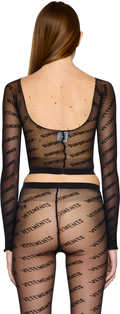 VETEMENTS Logo Stockings Top
