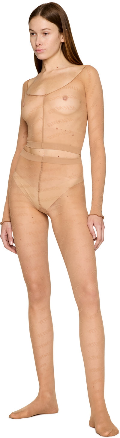 VETEMENTS Logo Stockings Pants