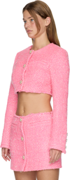 VETEMENTS Deconstructed Tweed Jacket