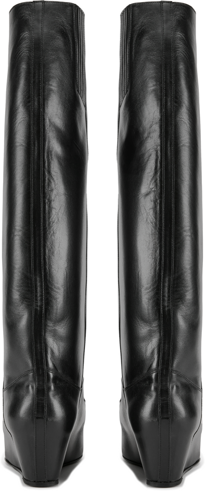 LAURA ANDRASCHKO Riding Buckle Boots