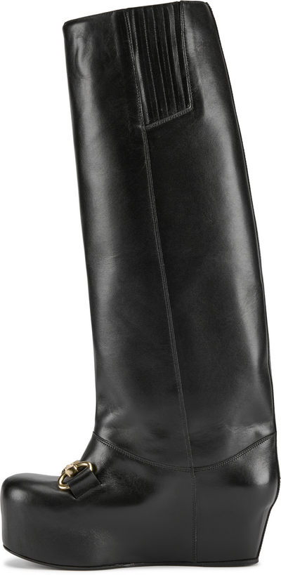 LAURA ANDRASCHKO Riding Buckle Boots