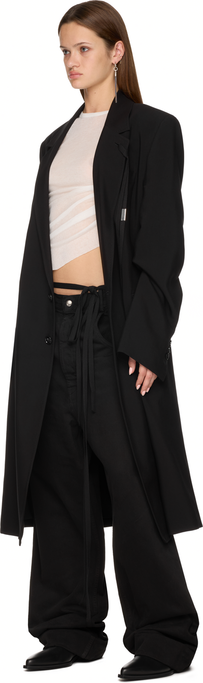 Ann Demeulemeester Slouchy Long Jacket