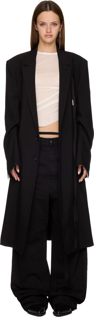 Ann Demeulemeester Viv Slouchy Long Jacket