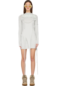 Picture of Deconstructed Longsleeve Mini Dress