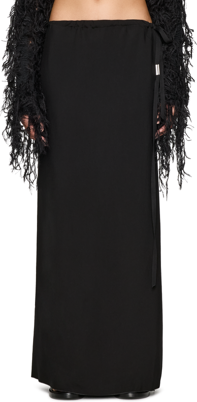 Ann Demeulemeester Sheila Long Bias Skirt