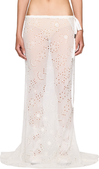 Picture of Sheila Long Bias Embroidered Skirt