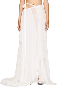 Picture of Sirka Deconstructed Asymmetric Long Skirt