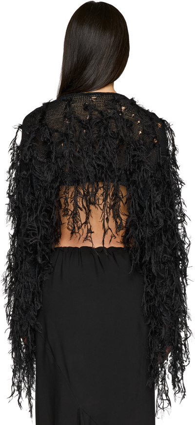 Ann Demeulemeester Madli Cropped Sweater