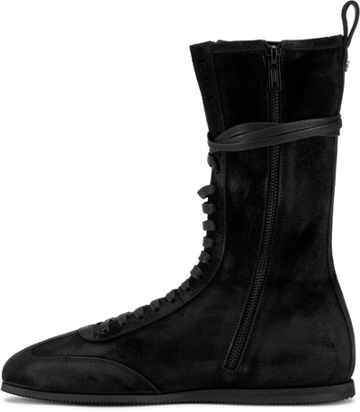 Ann Demeulemeester Fides High-Top Boxing Sneakers
