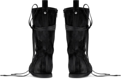 Ann Demeulemeester Fides High-Top Boxing Sneakers