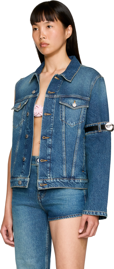 Coperni One-Arm Denim Jacket