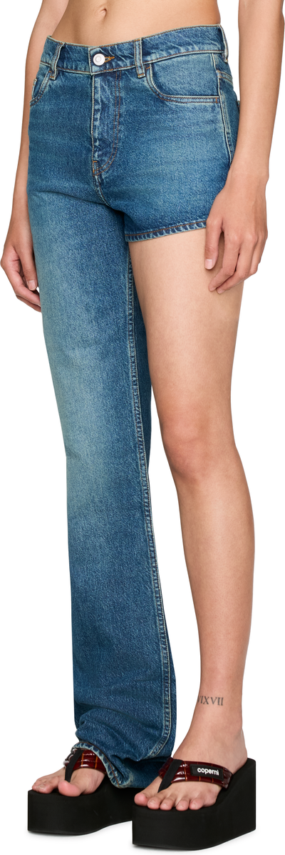 Coperni One-Leg Denim Jeans