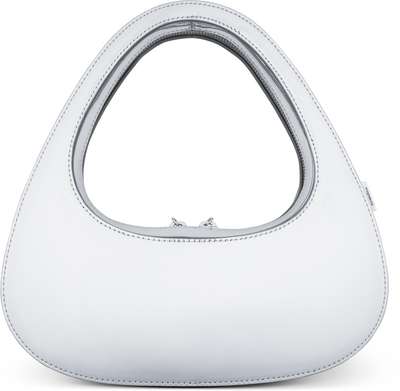 Coperni Mirrored Baguette Swipe Bag