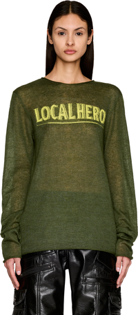 Picture of Local Hero Fine Intarsia Sweater