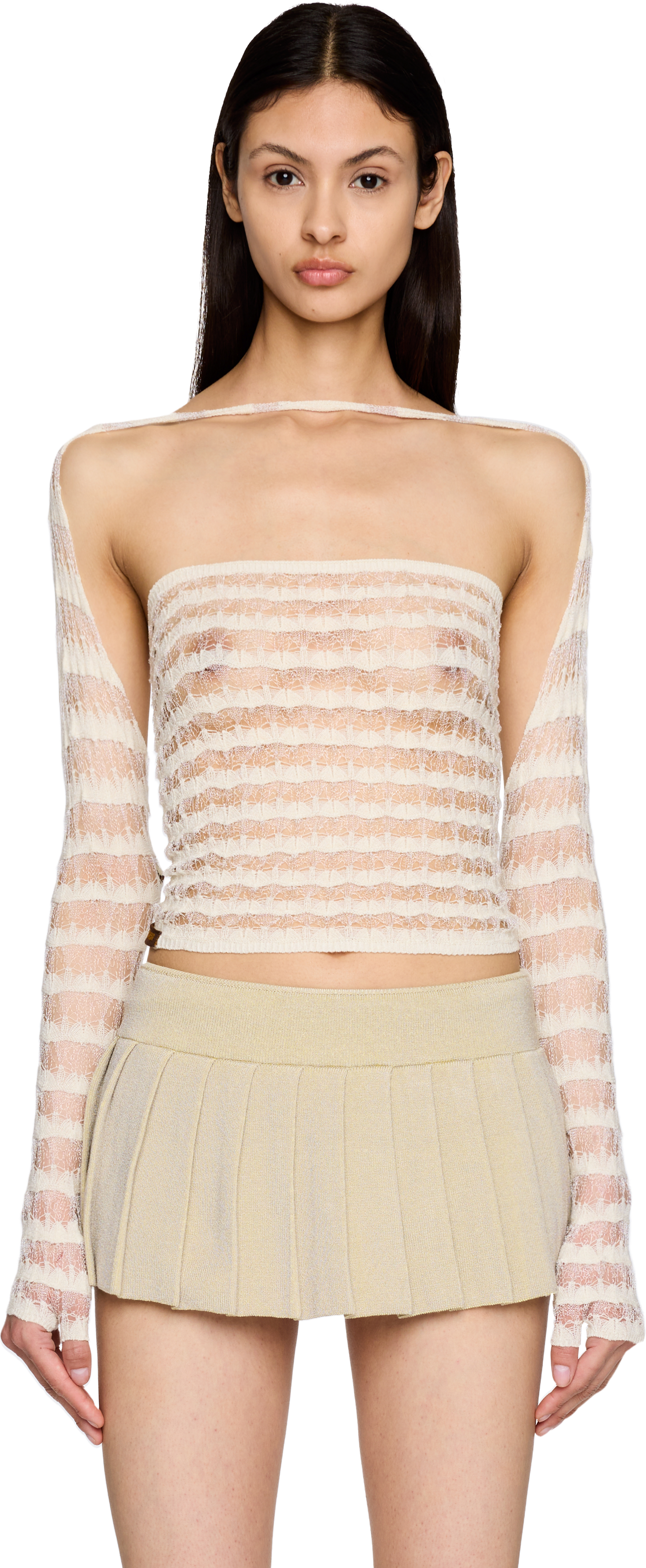 Picture of Allea Lace Off Shoulder Top