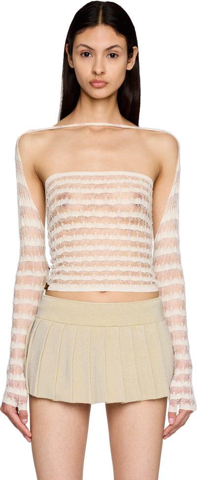 Isa Boulder Allea Lace Off Shoulder Top