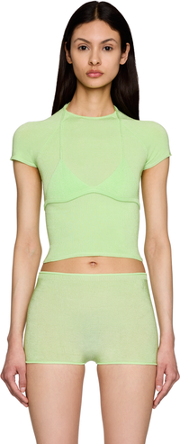 Picture of Knitted Malley Bra & Jia Baby T-Shirt