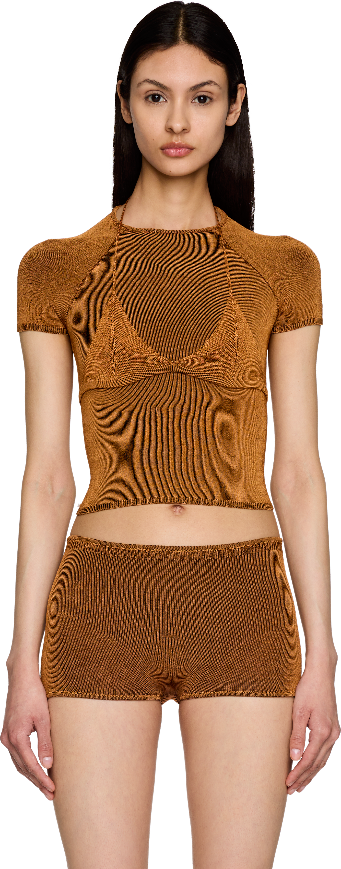 Picture of Knitted Malley Bra & Jia Baby T-shirt