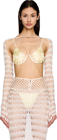 Picture of Stripes Lace Sleeves