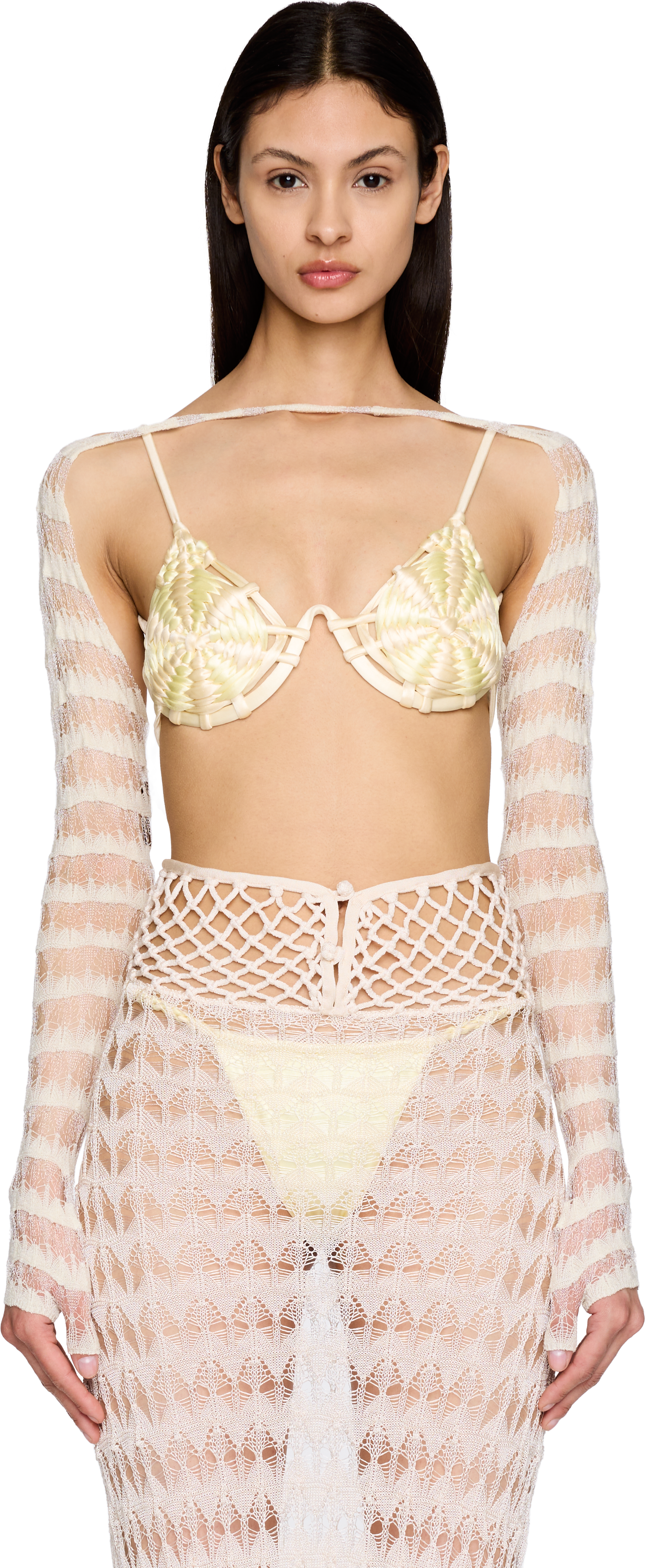 Picture of Stripes Lace Sleeves