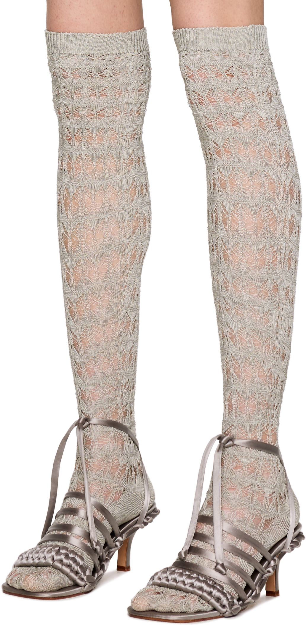 Isa Boulder Savannah Lace High Socks