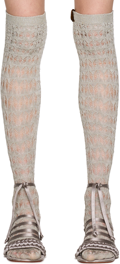Isa Boulder Savannah Lace High Socks
