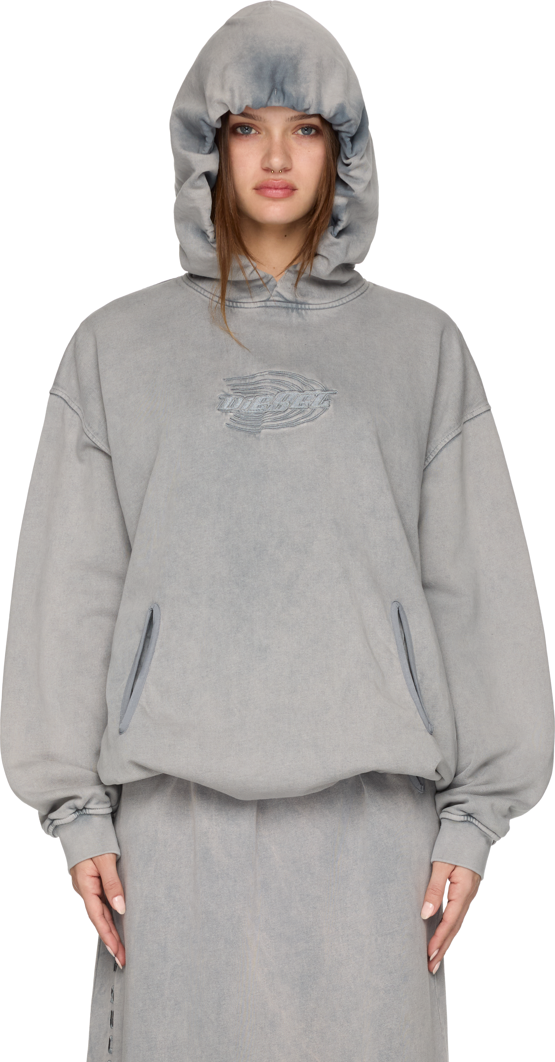 Diesel S-Boxstic-Hood Sweatshirt