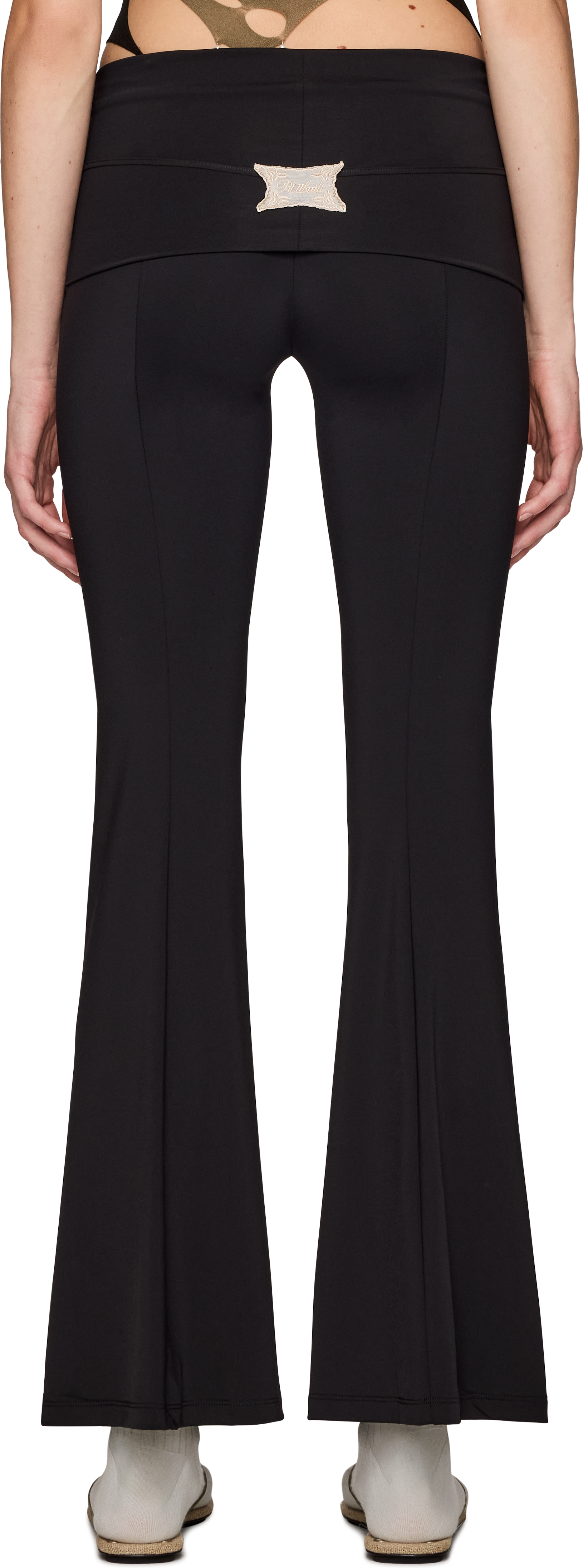 Rui Fold Over Flared Trousers