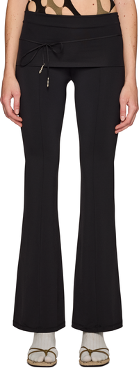 Picture of Fold Over Flared Trousers