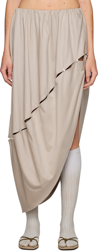 Picture of Cutout Zip Maxi Skirt