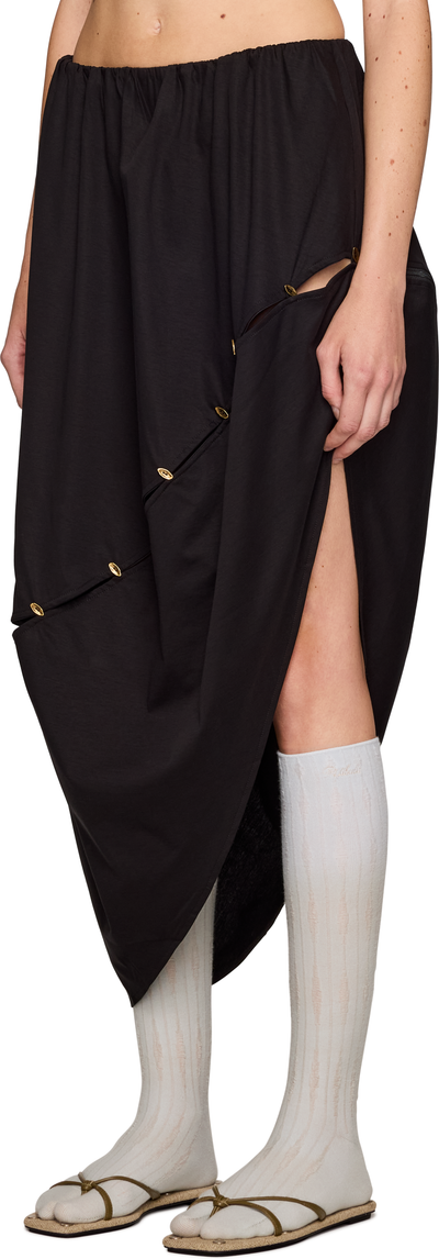 Rui Cutout Zip Maxi Skirt