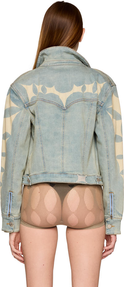 Rui Denim Print Jacket