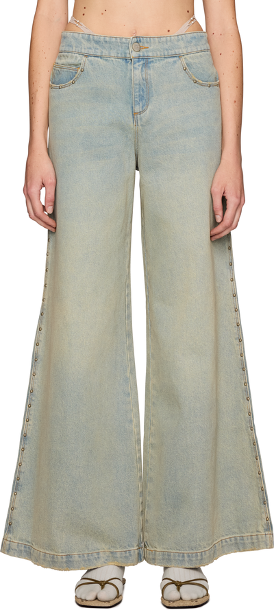 Rui Baggy G-String Rivets Jeans