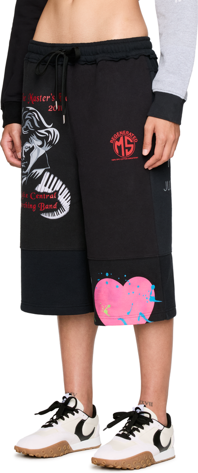 Marine Serre Regenerated Graphic Sweatshirts Sweatshorts