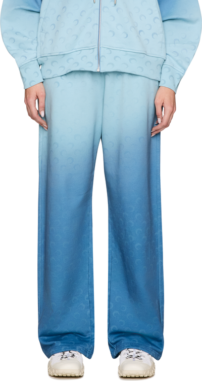 Marine Serre Moon Faded Fleece Sweatpants