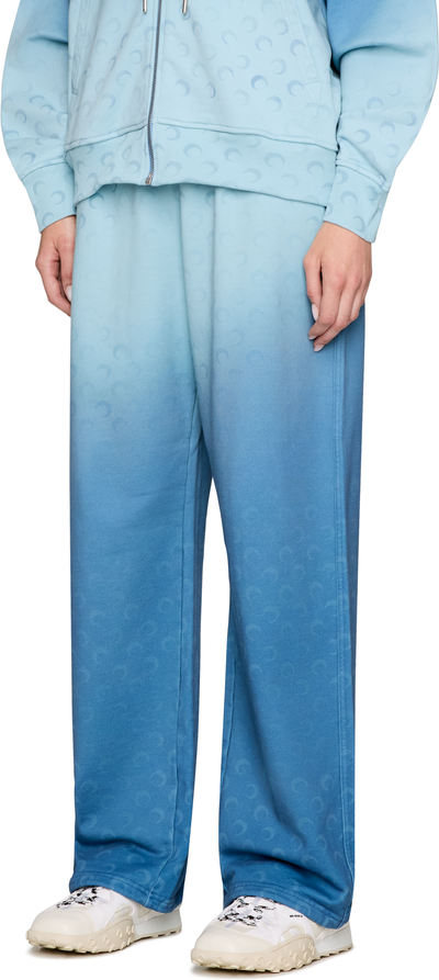 Marine Serre Moon Faded Fleece Sweatpants
