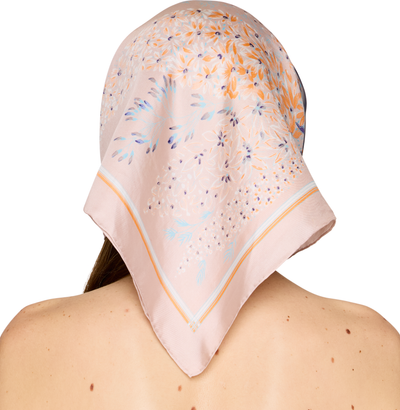 Marine Serre Regenerated Silk Scarves Veiled Cap