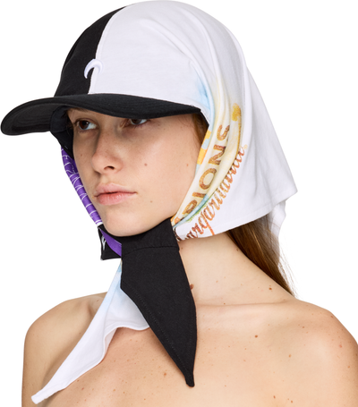 Marine Serre Regenerated Graphic T-Shirts Veiled Cap