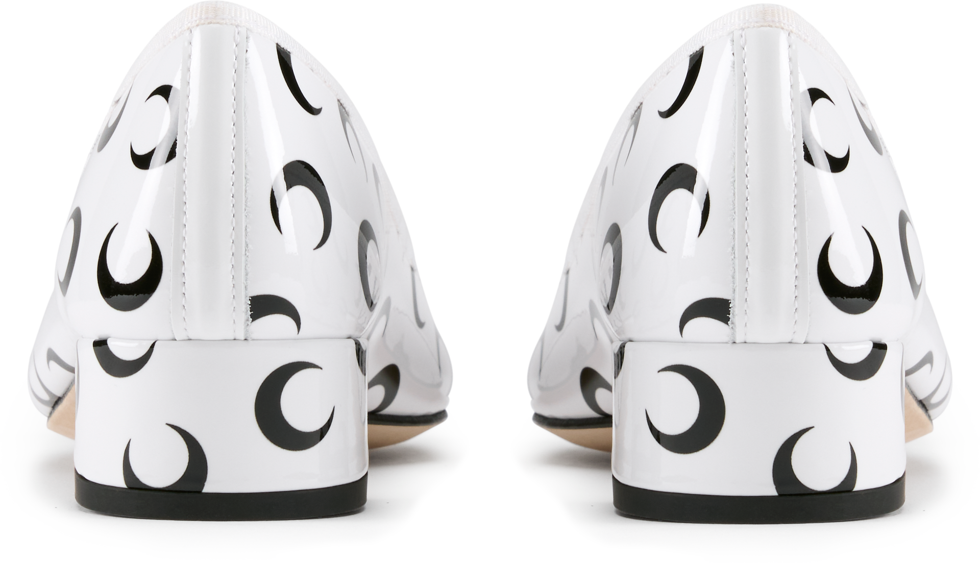 Marine Serre Marine Serre x Repetto Camille Moon Printed Leather MS Flats