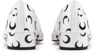 Marine Serre Marine Serre x Repetto Camille Moon Printed Leather MS Flats