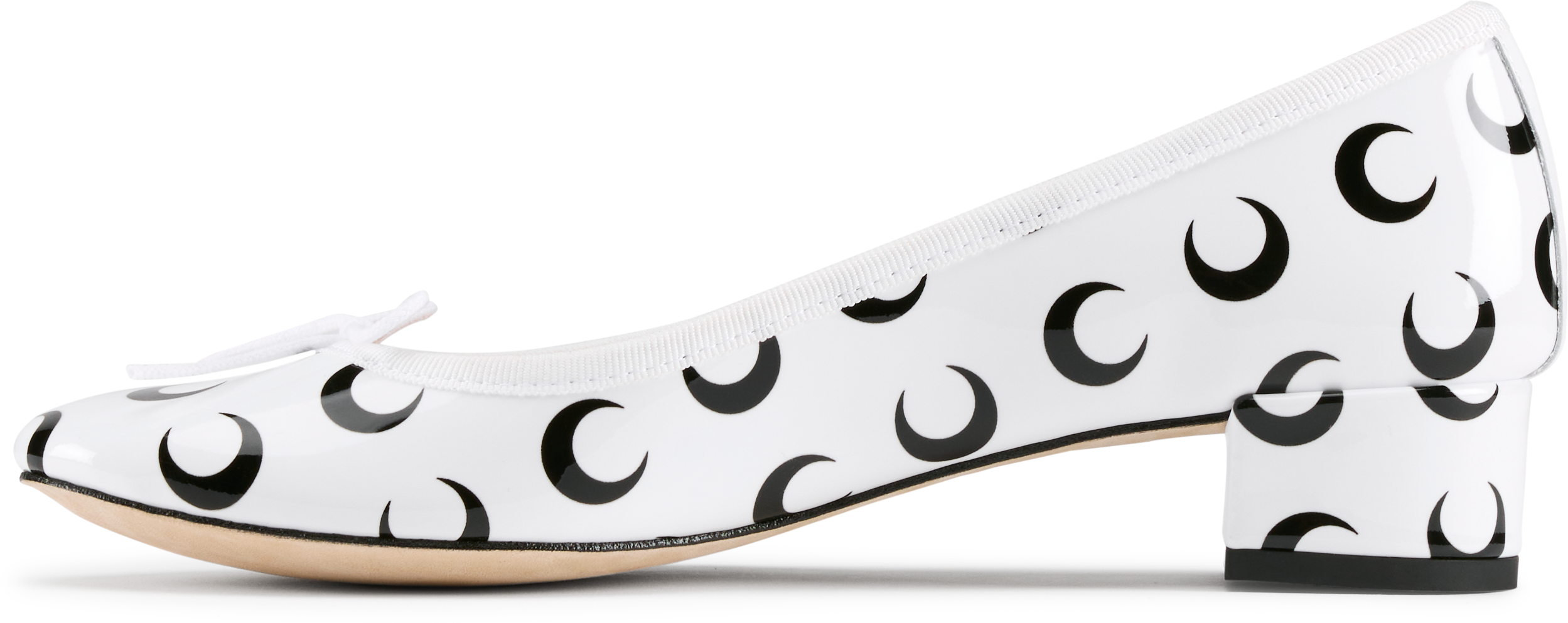Marine Serre Marine Serre x Repetto Camille Moon Printed Leather MS Flats