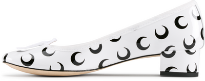 Marine Serre Marine Serre x Repetto Camille Moon Printed Leather MS Flats