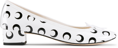 Marine Serre Marine Serre x Repetto Camille Moon Printed Leather MS Flats