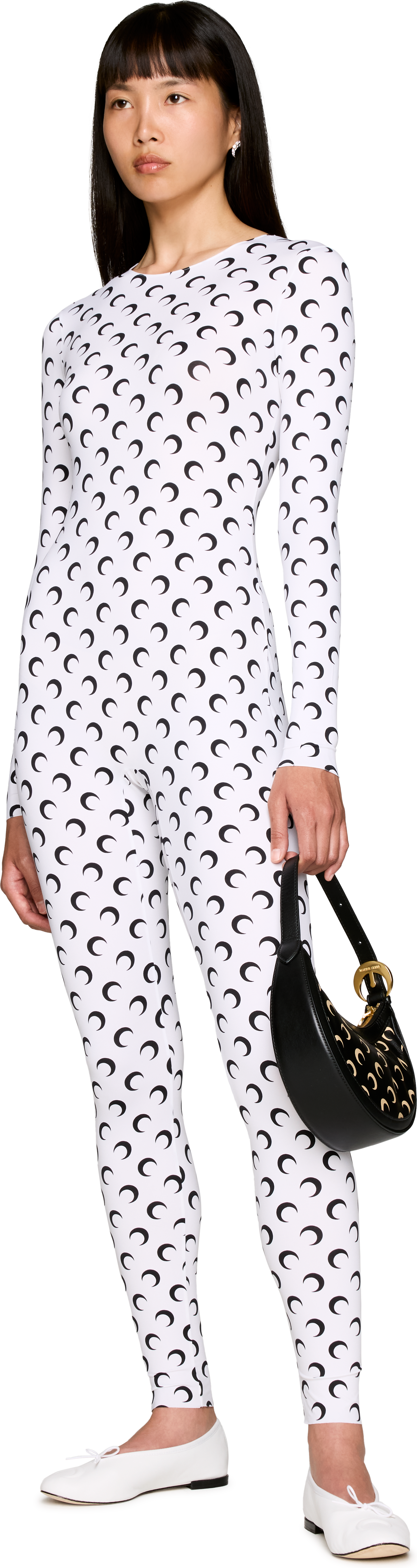 Marine Serre Marine Serre x Repetto Lilouh Soft Nappa MS Flats