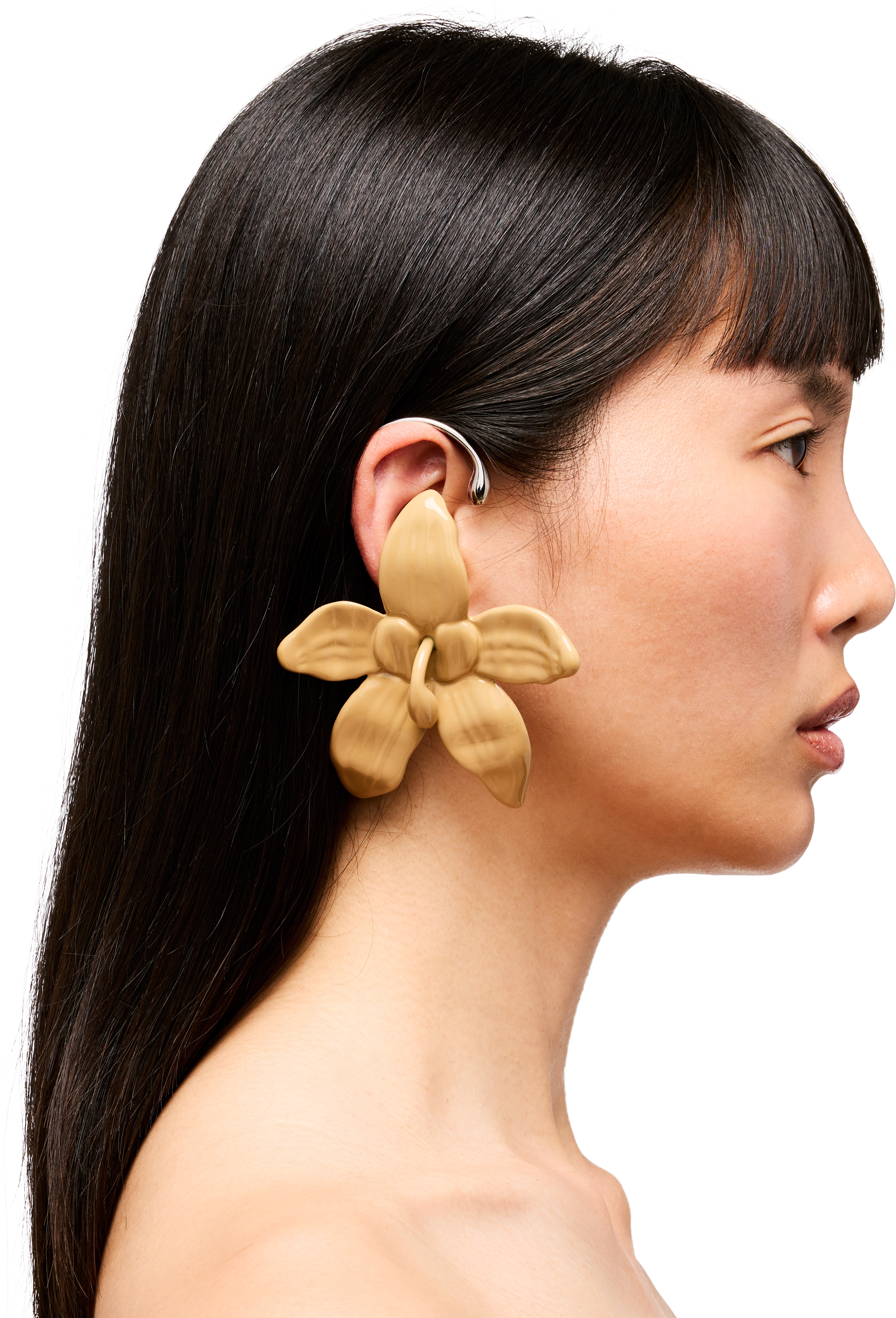 Hugo Kreit Flower Ear Cuffs