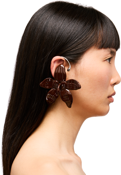 Hugo Kreit Flower Ear Cuffs