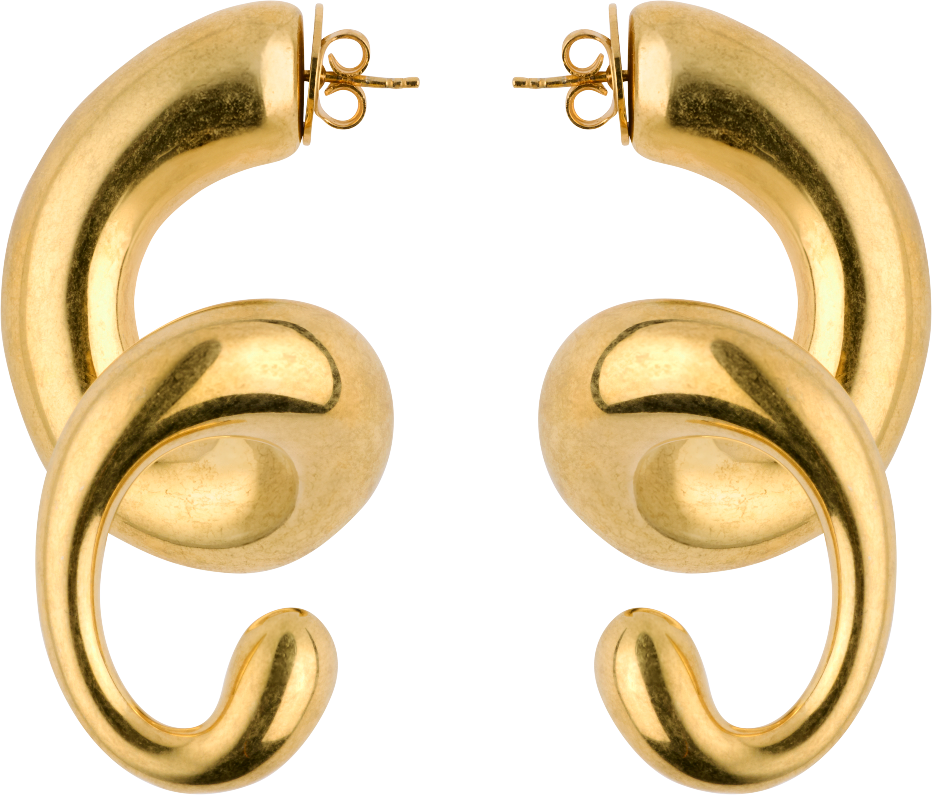 Picture of Pistil Spiral Earrings