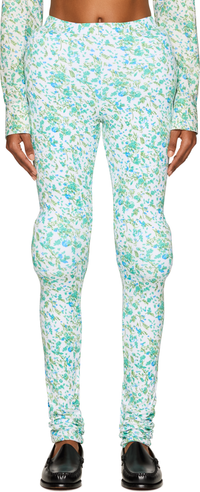 Picture of Printed Flowers Padded Jersey Leggings